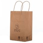 Disposable Kraft Custom Packaging Bags Belanja Grocery Biodegradable Snack