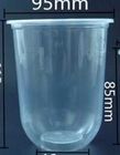 Teh Susu Biodegradable Piala Plastik, Piala Plastik Kompos Dapat Didaur Ulang