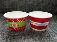 1oz To 32oz Disposable Ice Creams Cups With Lids, Paper Ice Cream Sundae Cups