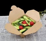 Salad Kotak Donat Kustom Dicetak Kertas Food Grade Tahan Lemak