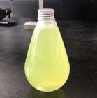 Botol Minuman Plastik Ramah Lingkungan Terbuka, Pencetakan Khusus Berbentuk Pir
