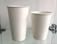8 Oz Paper Disposable Water Cups, Piala Kertas Ramah Lingkungan, Satu Dinding