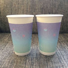 12oz Disposable Supplies Disposable Paper Cup Kertas Dinding Ganda Cangkir Kopi Stabil