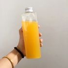 Toko Makanan Pencuci Mulut Botol Susu Teh Persegi Mengambil Botol 500ml Untuk Boba Dan Jus