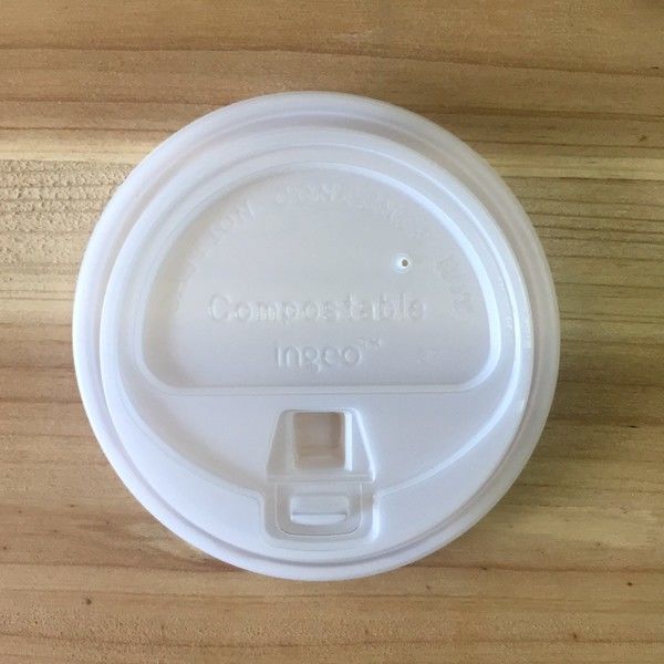 90mm Pla Coffee Cup Tutup Boba Tea Shop Restoran Tahan Suhu Tinggi