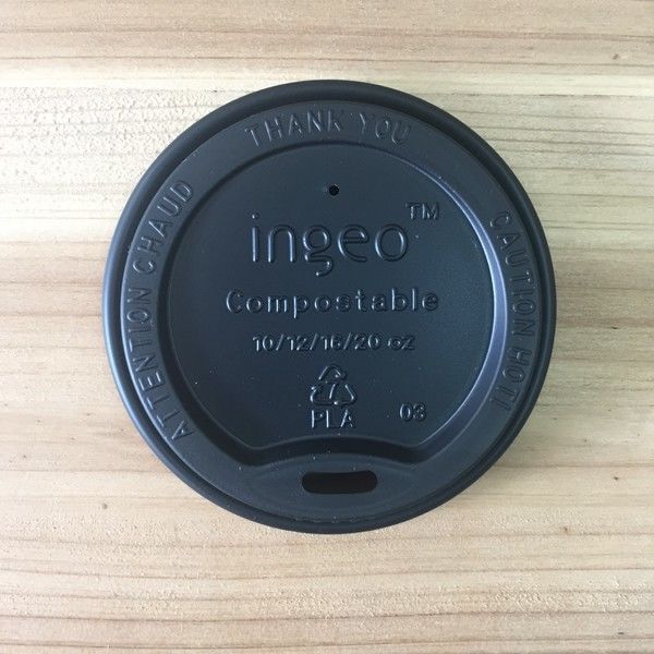 90mm Pla Coffee Cup Tutup Boba Tea Shop Restoran Tahan Suhu Tinggi