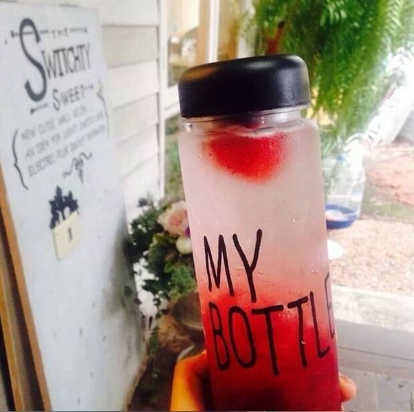 Teh Susu 400ml Botol Jus Hewan Peliharaan, Botol Jus Kosong Dengan Toko Makanan Penutup Logo