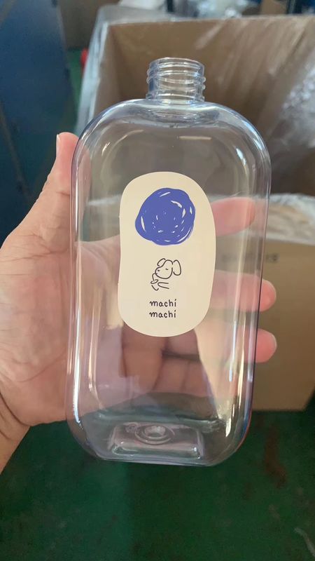 Food Grade 300ml Botol Plastik Bulat Pet Untuk Desain Boba Milk Tea Disesuaikan