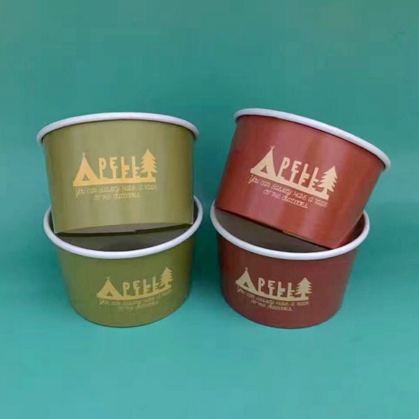12 Oz Ice Paper Cups Paper Dengan Kertas Karton Double Grade Food Grade