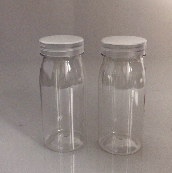 Pet Susu Teh Sekali Pakai Persediaan Botol Minuman Plastik 300 ml 350 ml 400 ml Jus Anggur OEM