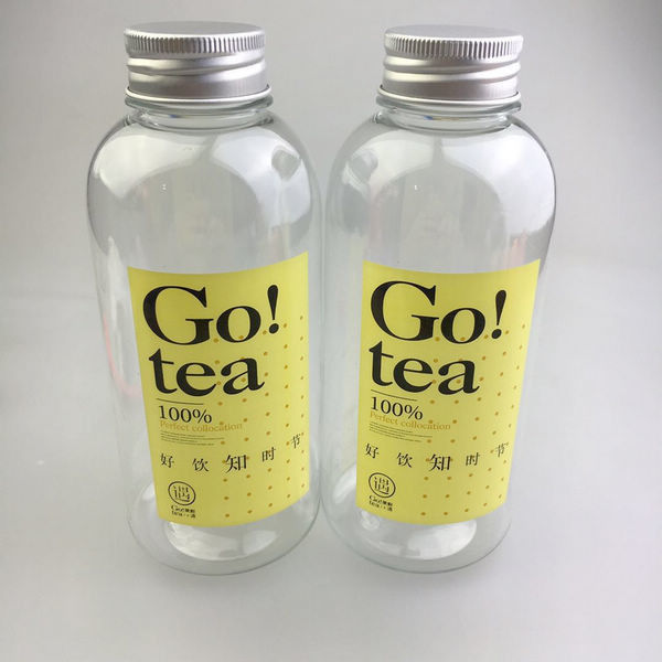 1 L Minuman Jus Botol Plastik, Botol Minuman Plastik Boba Shops Restaurant