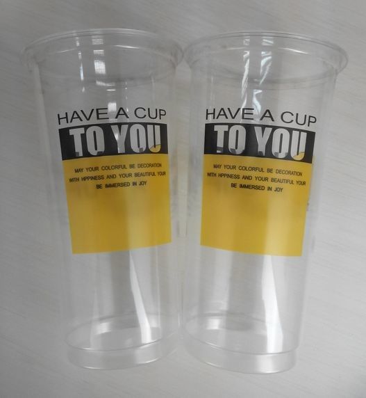 PET 500ml 16oz Gelembung Teh Gelas Plastik Blister Membentuk Cetakan Injeksi